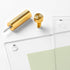Wexel Art 1.5" Gold Stainless Steel Mounting Hardware for Acrylic Floating Frames, Pack of 4