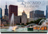 Chicago Fridge Magnet, Illinois Travel Souvenir featuring Buckingham Fountain