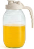 YORY 2 Quart Glass Pitcher with Filter Lid Airtight Cold Water Jug for
