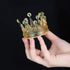 Set of 2 Princess Crown Silicone Fondant Molds - 3D Gumpaste Candy Mold for Cake Decorating