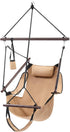 ONCLOUD Upgraded Unique Hammock Hanging Sky Chair, Air Deluxe Swing Seat with Rope