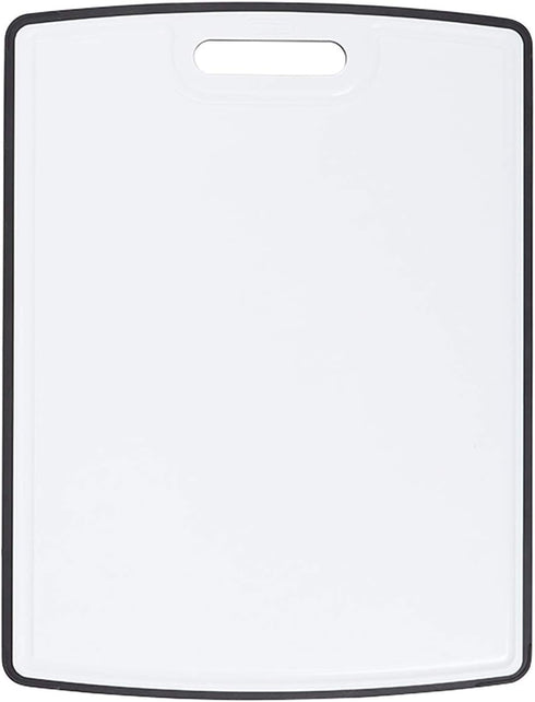Dexas PolyDuO Reversible Cutting Board, Midnight Granite and White, 8.5 x 11 Inches