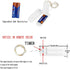ZNYCYE 10 Pack Fairy Lights Battery Operated, 10ft 30 LED String Lights 8 Modes with Timer Waterproof for DIY Wedding