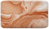 Orange Bathroom Rug Mat, Abstract Marble Non Slip Bath Mats, Soft Luxury Microfiber Floor Rug for Tub Shower