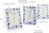Kate Aspen Blue Willow Wedding Table Numbers (1-25), One Size, Seat Assignments & Table Decor