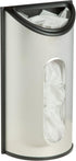 Honey-Can-Do Stainless Steel Plastic Bag Saver & Trash Bag Dispenser, Wall-Mounted Plastic