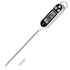 Digital Meat Food Thermometer for Cooking Kitchen BBQ, Instant Read Probe Thermometer with Long Probe for Candy, Milk,