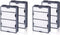 Nispira True HEPA Air Allergy Filter Replacement, Compatible with Holmes HAPF600 HAPF600D HAPF600D-U2 Filter B, 4 Packs