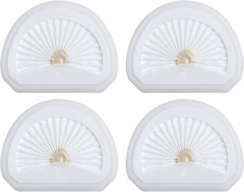 4Pack VLPF10 Replacement Filters for Black and Decker Hand Vacuum Model # HLVA320J00