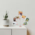 8-Branch Family Tree Picture Frame Holder, Card Photo Clips Holder for Memo Notes and Christmas Displays