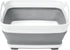 Kitchen Details Collapsible Wash Basin Self Draining Design Large Flexible Space Saver for Home Cleaning White