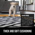 GORILLA GRIP Felt and Natural Rubber Rug Pad, 1/4in Thick, 2x3 FT, Slip Resistant Protection