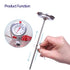 KT THERMO Deep Fry Thermometer - Instant Read Dial Thermometer, 6" Stainless Steel Stem for Cooking