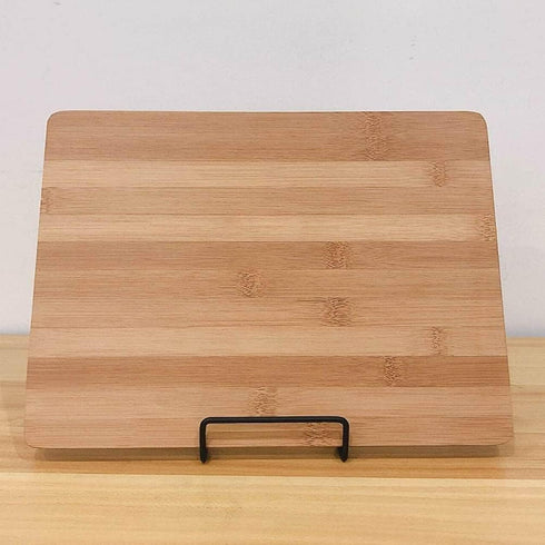 Tray Stand Metal Square Wire Stand, Cutting Board Holder, Cookbook Holder, Charcuterie Board Stand, Platter Holder