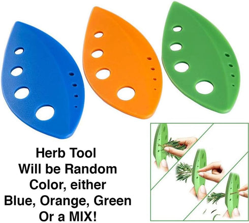 Bright Kitchen 3 2 Herb Stripper + Citrus Peelers - Kale Tool Rosemary Dill Orange Grapefruit Lemon Slicer Skin Remover