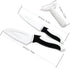 Jean-Patrique Stainless Steel Non-Stick Prep Knives - Chef’s Essential Kitchen Set of 3 (Black & White)