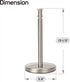 Paper Towel Holder Countertop, One-Handed Ripping Freestanding Holder with Heavy Base, Rust-Proof Design, NOT Tip Over