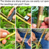 ZORZA 2Pcs Double Knife Branch Grafting Knife Garden Professional Grafting Cutting Tool Sharp Grafting and Pruning Tool Practical Bark Removal Ideal Garden Accessory for Gardeners & Fruit Tree Care by ZORZA