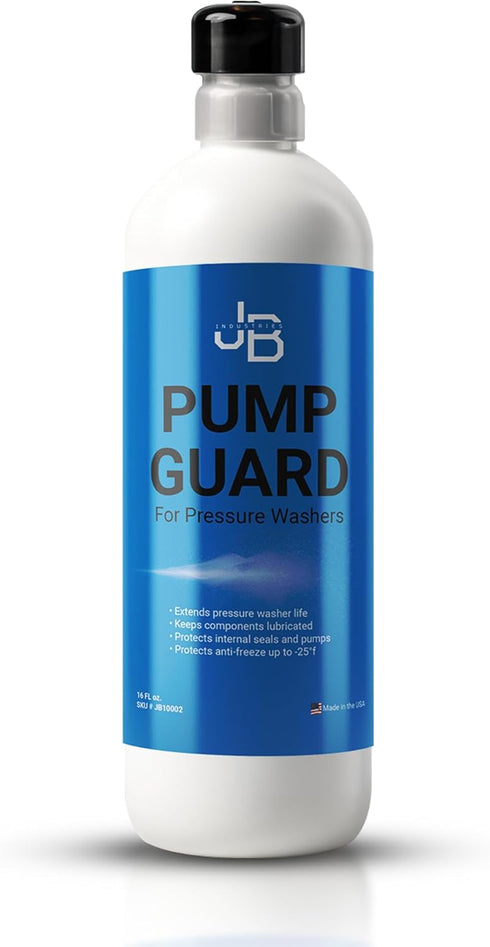 JB Industries Pump Guard 16 oz Antifreeze & Lubricant Pressure Washer Pump Saver Winterizing