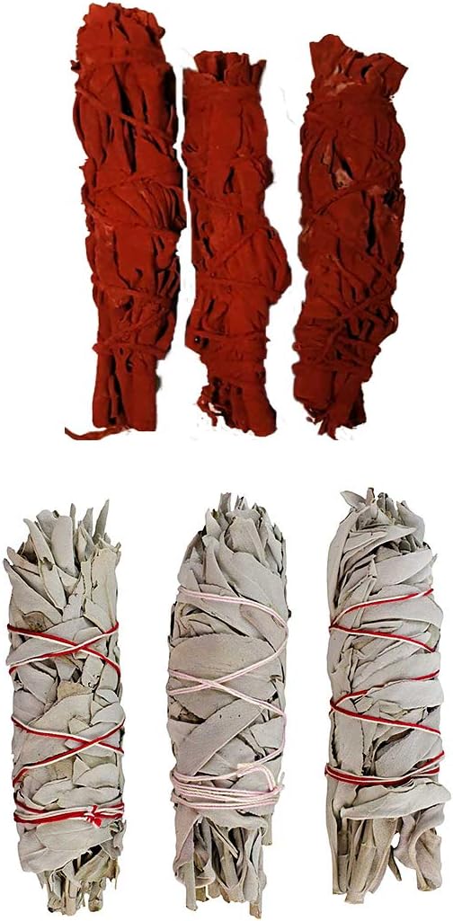 Clarity & Muse Sage Smudge Stick Kit - White Sage and Dragon's Blood House Blessing Refill Pack