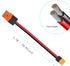 XT60i to XT60 Male Cable, 10AWG Solar Charging Extension Cable for Ecoflow Portable Power Station (5FT)