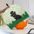 Cat Green Leaf Insulated Teapot Cozy, Decorative Dome Shaped Large Tea Cosy for Keeping Warm