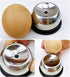 Stainless Steel Egg Piercer for Raw Eggs, Jawbush Heavy Duty Egg Poker with Sturdy Base and Sharp Pin to Get Good Hard