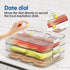 Moryimi Deli Meat Container for Fridge Organizers and Storage, Lunch Meat Container for Refrigerator Organizing, Deli
