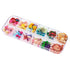 Dried Flowers & Foil Nail Art Kit - 108PCS, 33 Colors, 2 Color Foil, Accessories for Resin Molds