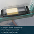 Countertop KITCHENDAO Airtight Butter Dish with Lid for and Refrigerator Door Shelf, Butter Keeper, Plastic Butter