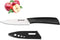 Classic 4 inch Ceramic Paring Knife with Sheath Cover, Rust Proof Fruit and Vegetable Knife