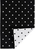 DII Polka Dot Kitchen Collection - Table Runner, 14x72, Black/White Reversible