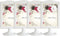 Rikyo 4 Pack Standing Photo Frames,Self Standing Photo,Vertical Mount Sign Holders 4x6, Double