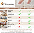 14 24 Inch,1.5mm Warmstar Clear Table Cover Protector x Thick Plastic Table Cover Rectangle,PVC Clear Table