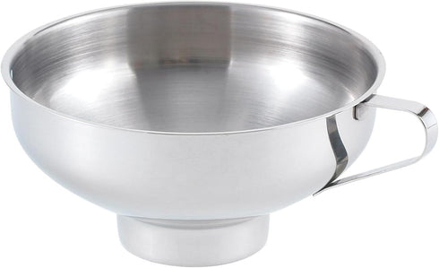 HIC Kitchen 18/8 Stainless Steel Canning Funnel, 5.5-Inch Diameter