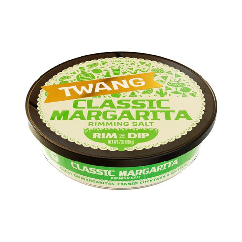 Rimmer, 4 (Pack 1) Twang Flavored Salt Classic, for Margaritas, Mocktails, Smoothies and Micheladas, Ounce