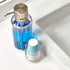 6.25 3.5 9.25, iDesign Mouthwash Dispenser Pump with Attached Paper Cup Holder Caddy, The Clarity Collection x x Clear
