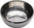 GARASANI 3 Pack Korean Traditional Stainless Steel Rice Bowl with Lid Set - Good Fortune (Silver 3Pcs)