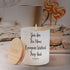 Luxury Scented Candle for Home - Gifts for Mom, Birthday Gifts (Large 14 oz) - Mom White Candle, Vanilla