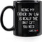Being My Father-in-law Coffee Mug - 11 Oz Black Gift for Christmas Birthday or Father's Day from Daughter Son