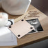 3dRose CST_173001_3 Baby Raccoon Black and White Digital Image Ceramic Tile Coasters - Set of 4