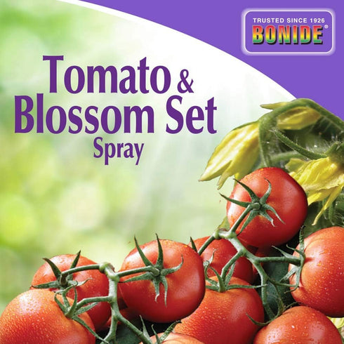 Set, 32 oz Bonide Tomato & Blossom Spray Ready-to-Use, Increases Harvest of Fruits & Vegetables in Home Garden