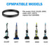 Vacuum Belts Replacement for Bissell PowerForce Compact Vacuum Cleaner, Compatible Models and Replacement Parts