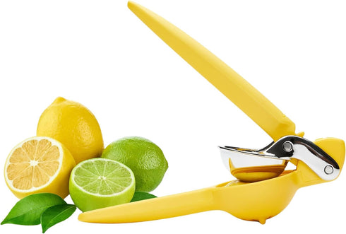Chef'n FreshForce Lemon Squeezer Citrus Juicer, Manual Hand Press with Dual-Gear Power
