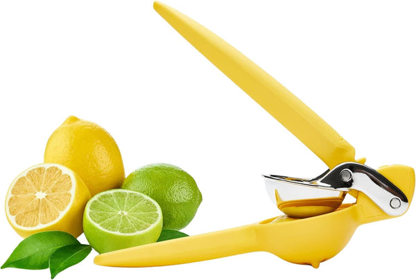 Chef'n FreshForce Lemon Squeezer Citrus Juicer, Manual Hand Press with Dual-Gear Power