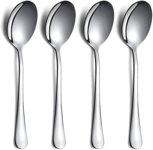Kyraton Serving Spoons Set of 4, Stainless Steel Solid Serving Utensils, Serving Set Packing