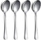 Kyraton Serving Spoons Set of 4, Stainless Steel Solid Serving Utensils, Serving Set Packing