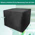 i frmmy Outdoor Window Air Conditioner Cover, Waterproof & Insulated, Black, 24''Wx 15.6''Hx 20''D