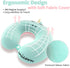 Set urnexttour Neck Travel Pillow for Kids, Unicorn Airplane Memory Foam Pillow with Cute Sleep Mask & Earplugs
