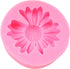 Chrysanthemum Flower Silicone Mold, Daisy Flower Fondant Cake Molds for Cake Decoration & Cupcake Topper